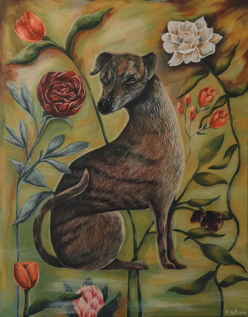 "Jasper Jack" 22x28 in Acrylic